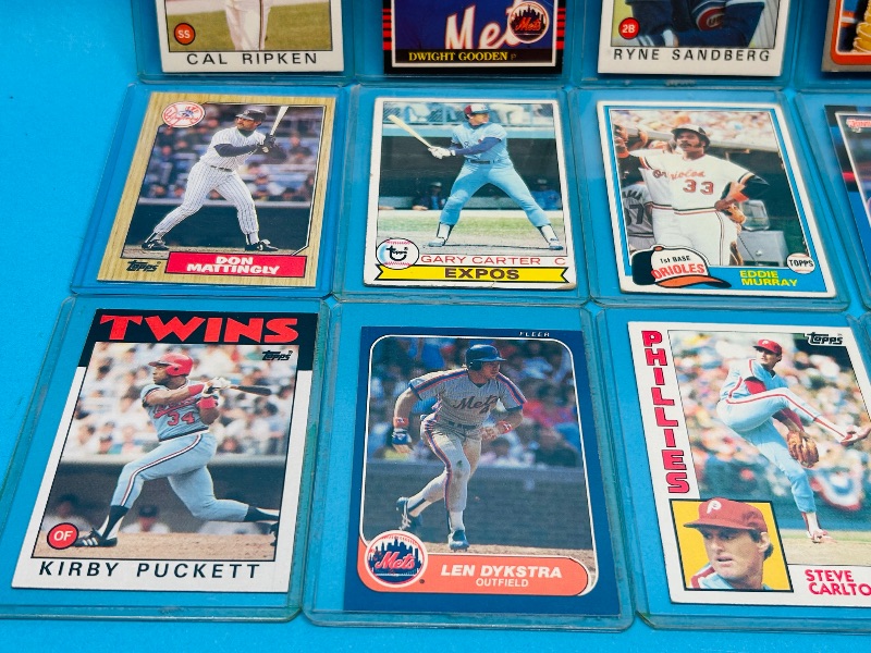 Photo 4 of 699614…15 baseball cards in hard plastic sleeves 