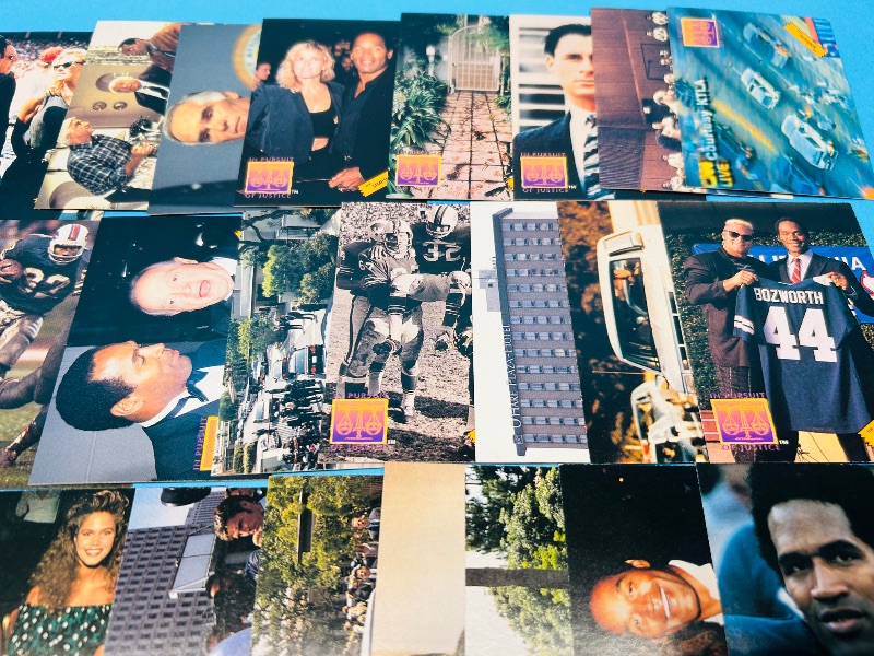 Photo 8 of 699615…O.J. Simpson case 50 card set