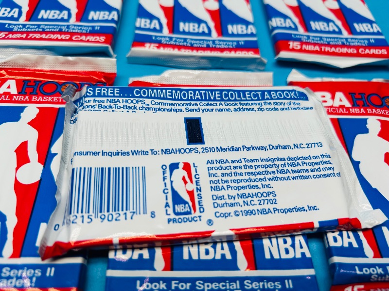 Photo 2 of 699625…final sale no returns/refunds-15 sealed NBA cards packs 