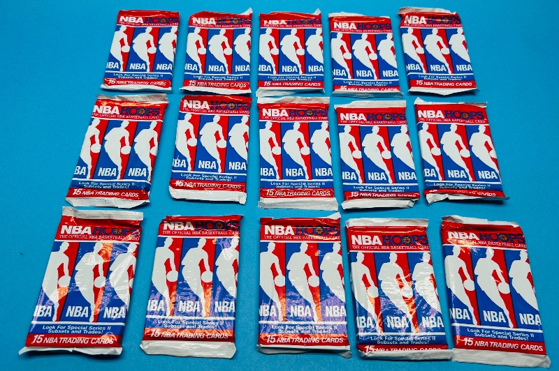 Photo 3 of 699625…final sale no returns/refunds-15 sealed NBA cards packs 