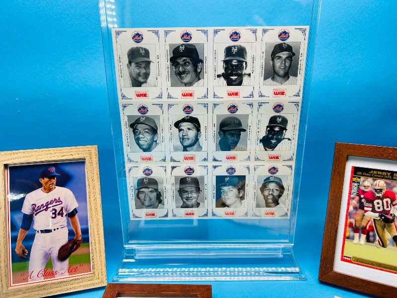 Photo 6 of 699626…uncut and  framed jumbo sports cards