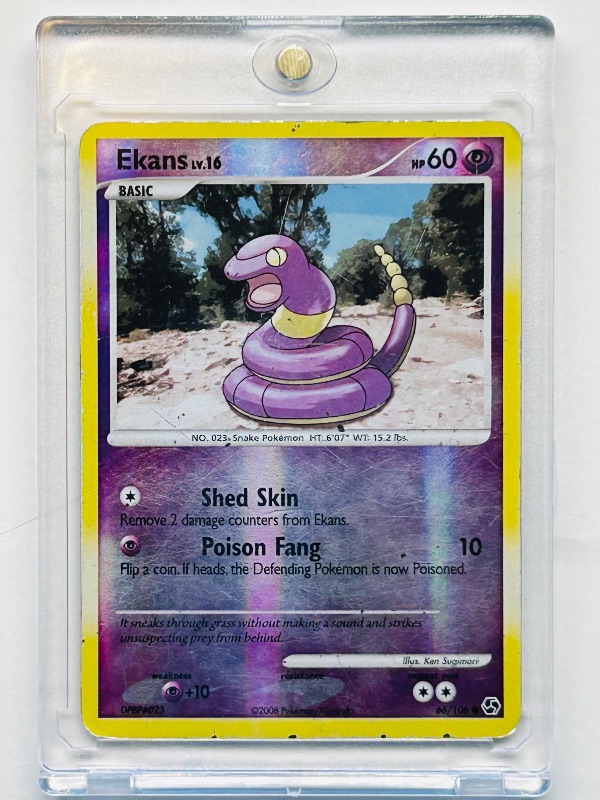 Photo 1 of 699660…Pokémon reverse holo card 66/106  in hard plastic case 