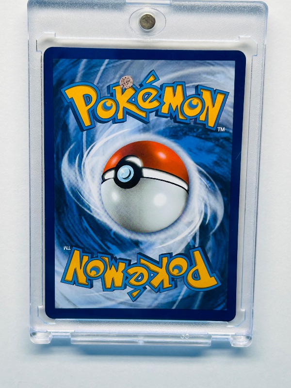 Photo 2 of 699664…Pokémon V holo card 141/202  in hard plastic case 