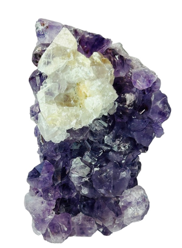 Photo 1 of 699695…5”  amethyst crystal rock on stand 