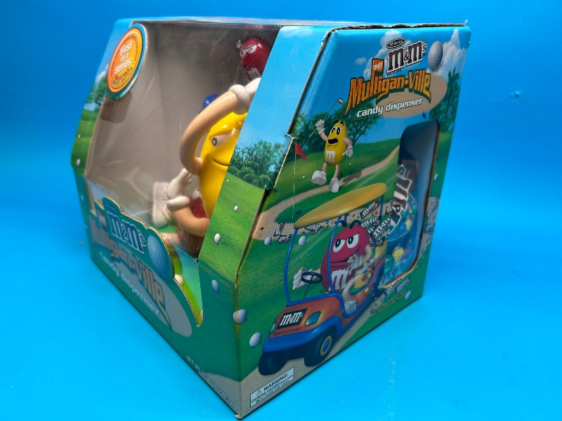 Photo 1 of 699716…vintage M&Ms golf Mulligan-ville candy dispenser 