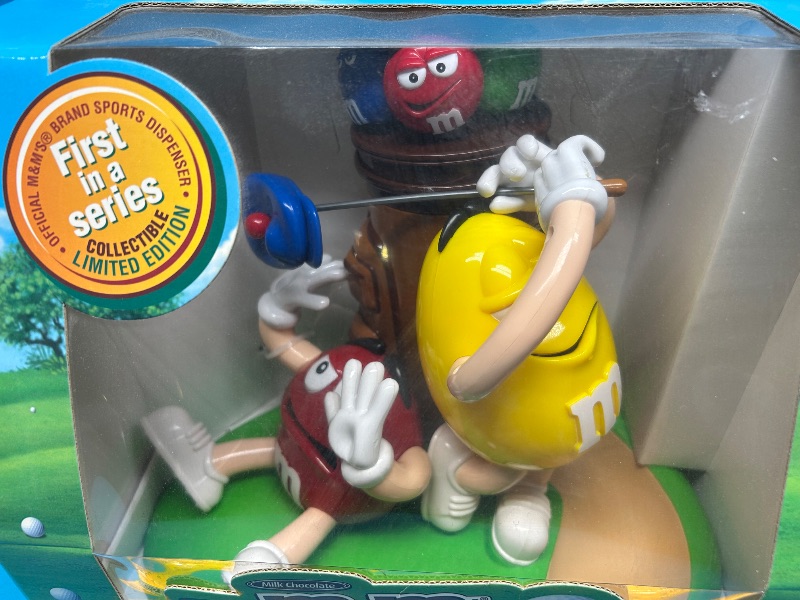 Photo 1 of 699716…vintage M&Ms golf Mulligan-ville candy dispenser 