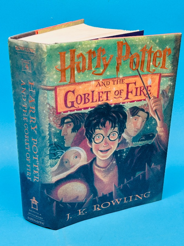 Photo 1 of 699717…first American edition 2000 Harry Potter and the goblet of fire hardcover book