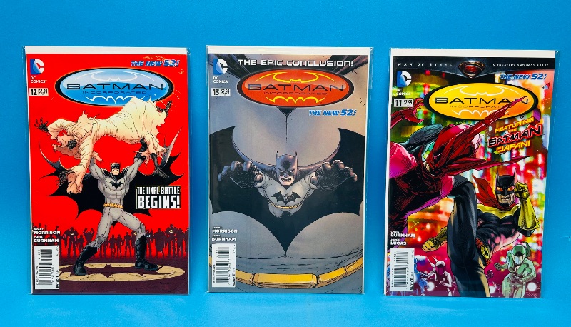 Photo 1 of 699720…3 Batman comics in plastic sleeves #11,12,13