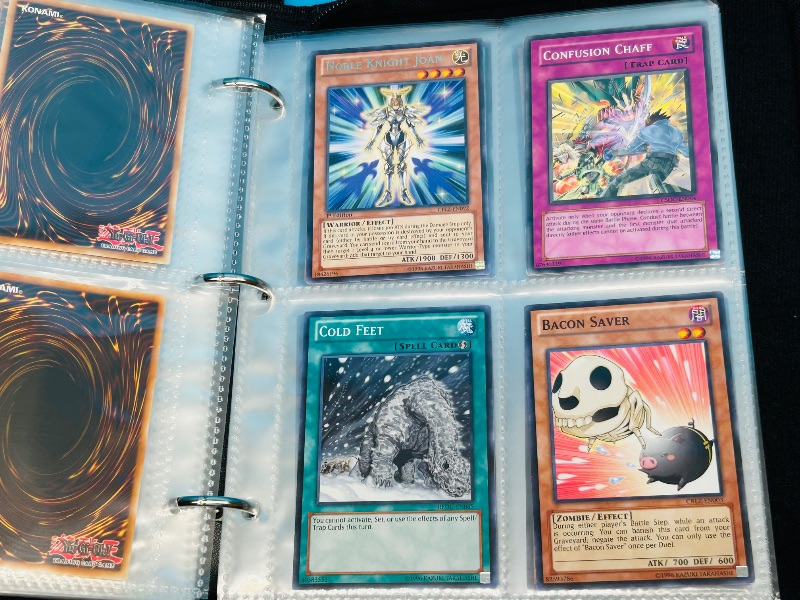 Photo 3 of 699739…final sale no returns/refunds -108 mixed Yu-Gi-Oh! Cards in binder