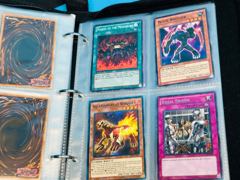 Photo 18 of 699739…final sale no returns/refunds -108 mixed Yu-Gi-Oh! Cards in binder