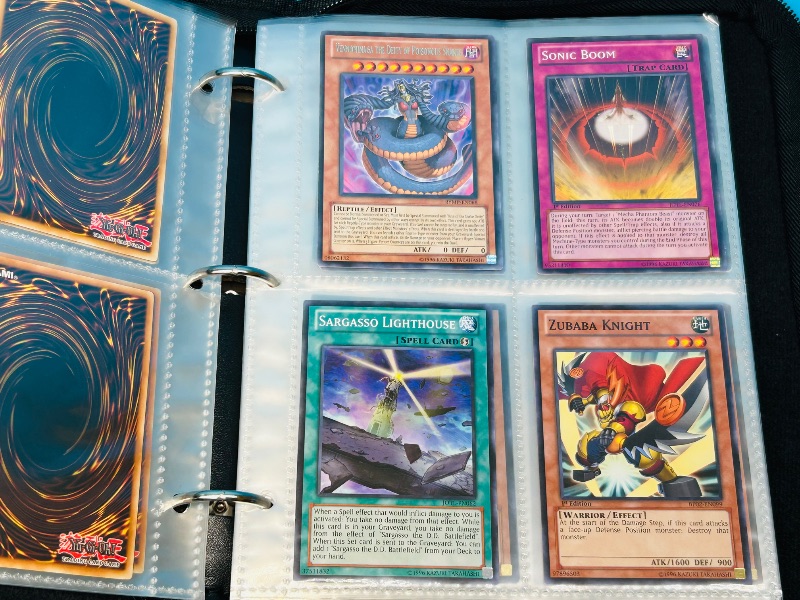 Photo 19 of 699739…final sale no returns/refunds -108 mixed Yu-Gi-Oh! Cards in binder