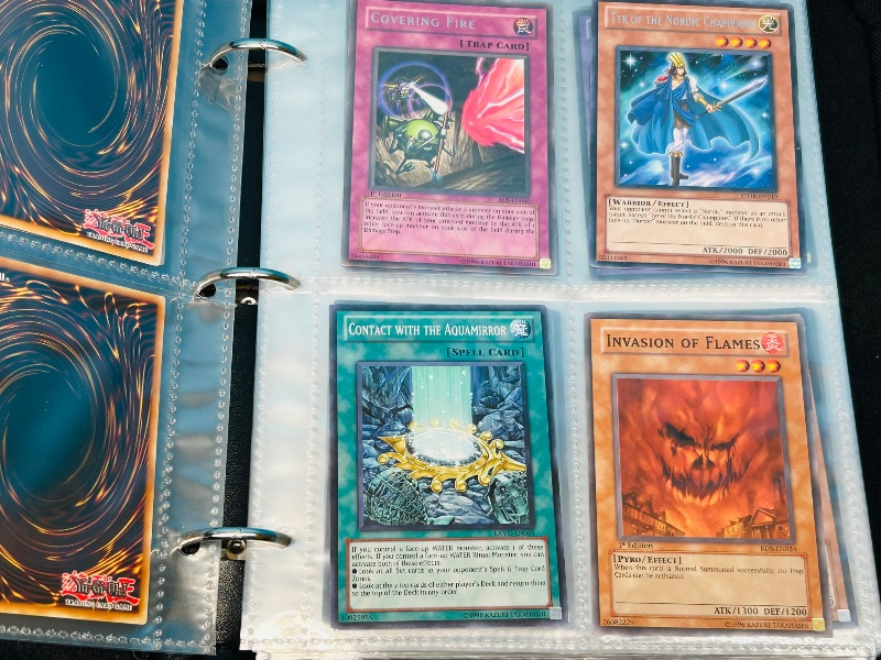 Photo 25 of 699739…final sale no returns/refunds -108 mixed Yu-Gi-Oh! Cards in binder