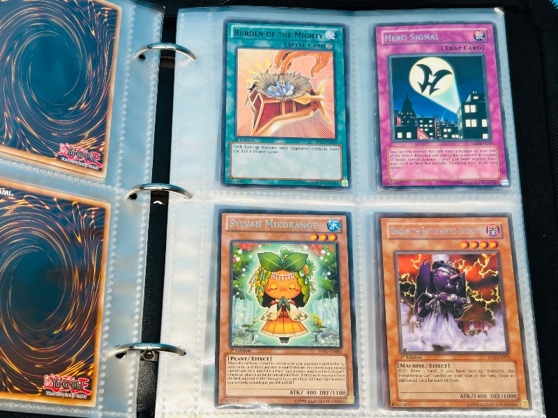 Photo 17 of 699739…final sale no returns/refunds -108 mixed Yu-Gi-Oh! Cards in binder