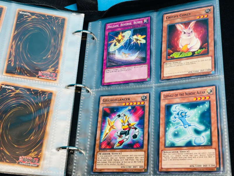 Photo 2 of 699739…final sale no returns/refunds -108 mixed Yu-Gi-Oh! Cards in binder