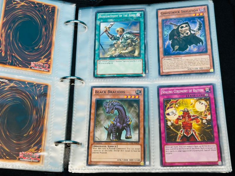 Photo 16 of 699739…final sale no returns/refunds -108 mixed Yu-Gi-Oh! Cards in binder