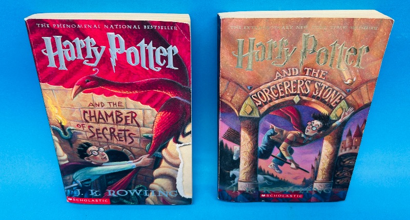 Photo 3 of 699754…2 Harry Potter softcover books- rip in one