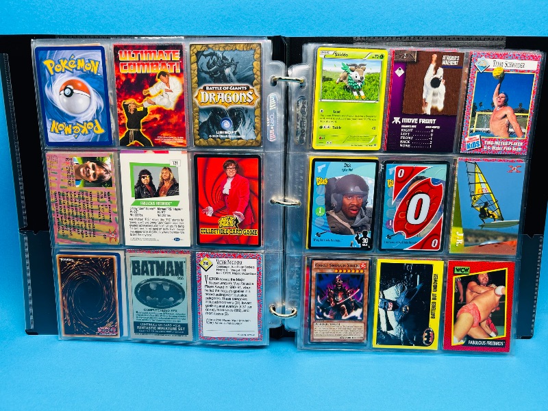 Photo 11 of 699774…final sale no returns/refunds-162 mixed character and game cards in binder 