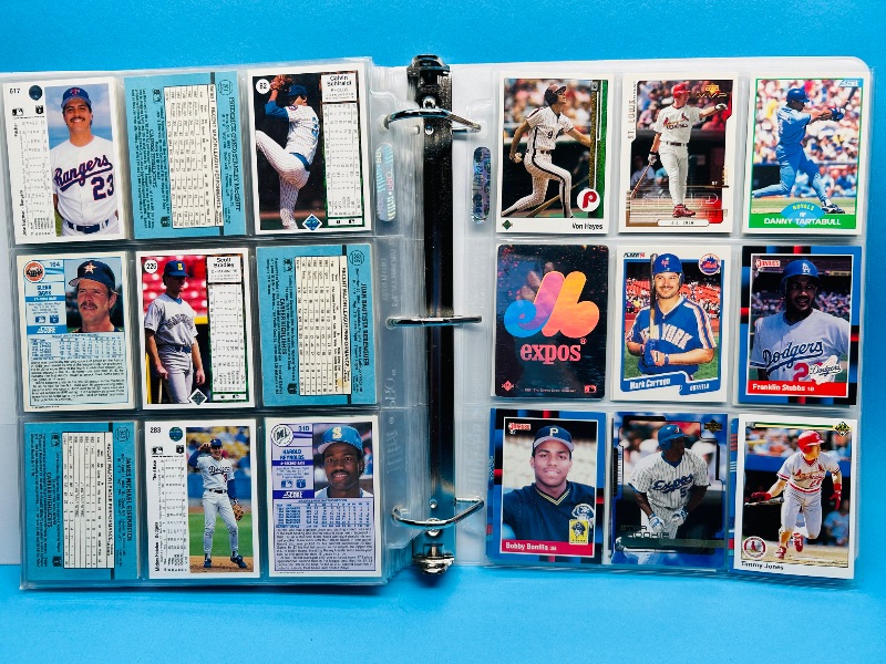 Photo 3 of 699775…final sale no returns/refunds-198 mixed baseball cards in binder 