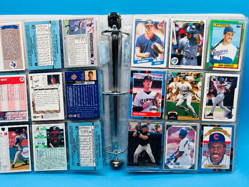 Photo 17 of 699775…final sale no returns/refunds-198 mixed baseball cards in binder 