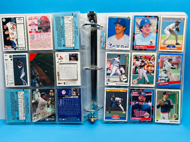 Photo 12 of 699775…final sale no returns/refunds-198 mixed baseball cards in binder 