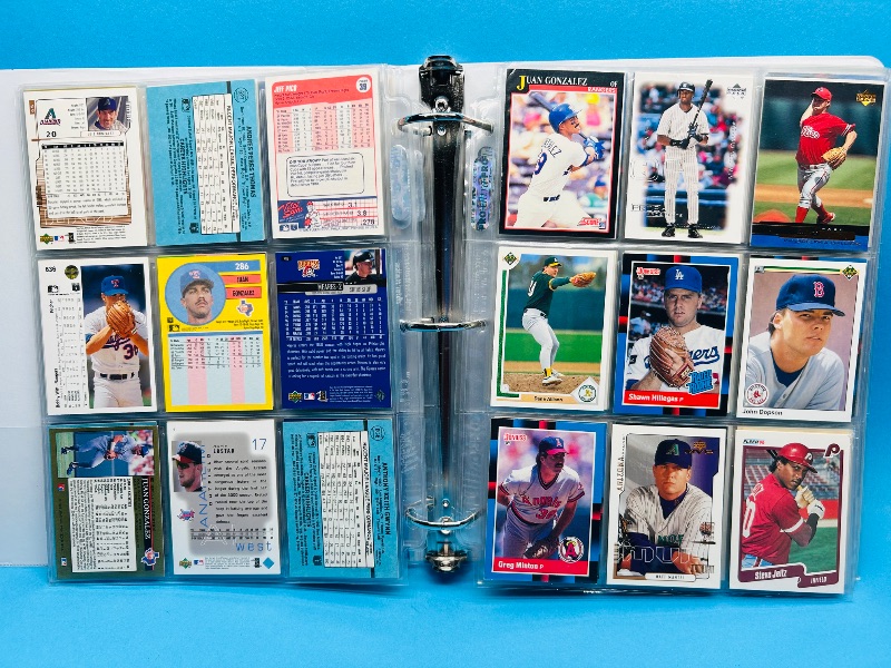 Photo 16 of 699775…final sale no returns/refunds-198 mixed baseball cards in binder 