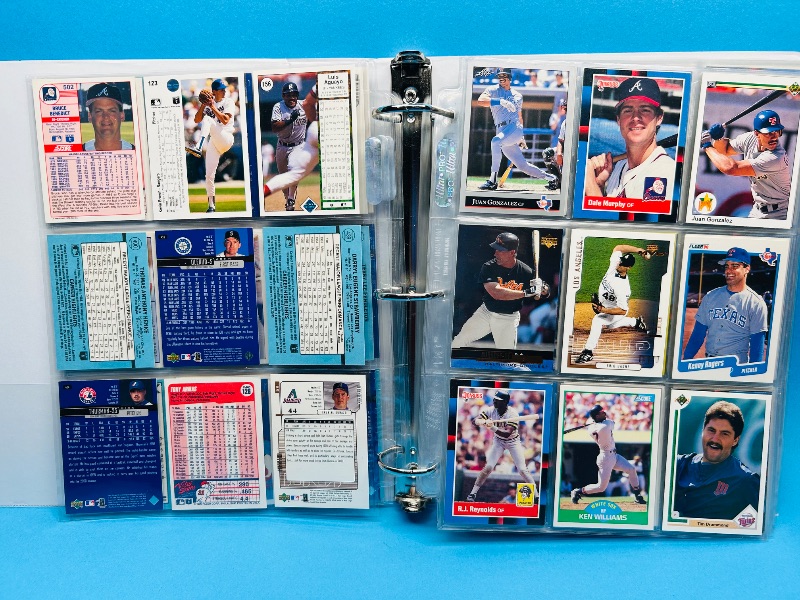 Photo 21 of 699775…final sale no returns/refunds-198 mixed baseball cards in binder 