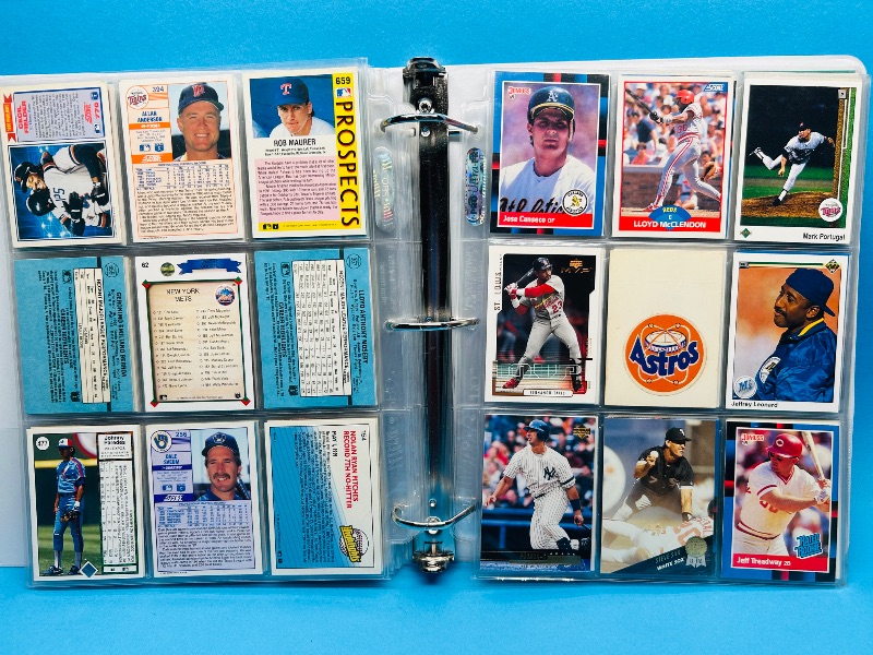 Photo 14 of 699775…final sale no returns/refunds-198 mixed baseball cards in binder 