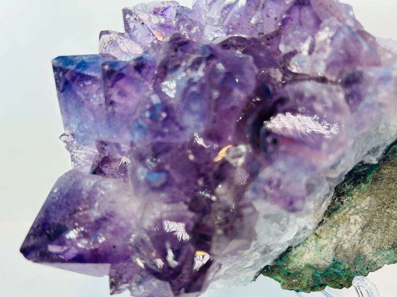Photo 1 of 699889…7”  amethyst crystal rock on stand 