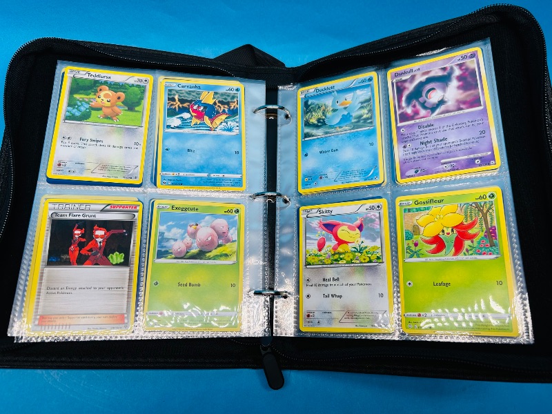 Photo 1 of 699930…final sale no returns/refunds-160 mixed Pokemon cards in binder 