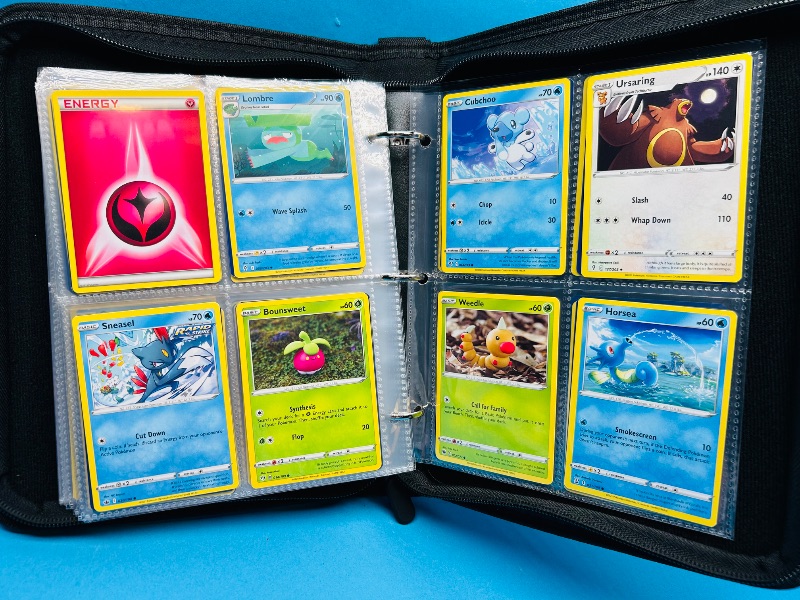 Photo 21 of 699931… final sale no returns/refunds-168 mixed Pokemon cards in binder 
