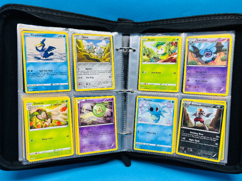 Photo 1 of 699931… final sale no returns/refunds-168 mixed Pokemon cards in binder 