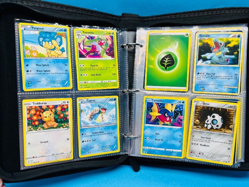 Photo 1 of 699931… final sale no returns/refunds-168 mixed Pokemon cards in binder 