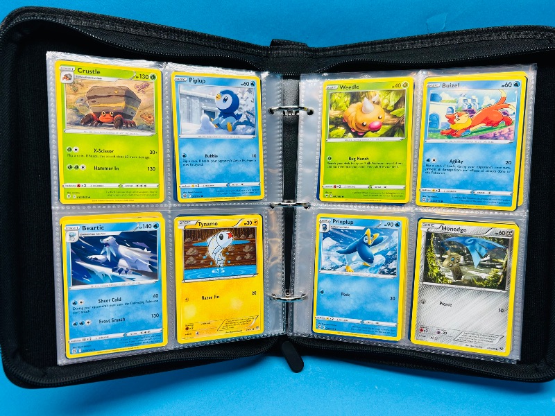 Photo 18 of 699931… final sale no returns/refunds-168 mixed Pokemon cards in binder 
