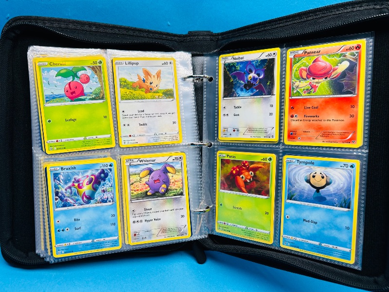 Photo 1 of 699931… final sale no returns/refunds-168 mixed Pokemon cards in binder 