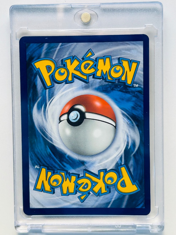Photo 1 of 699946…Pokémon holo Solgaleo card in hard plastic case 89/156