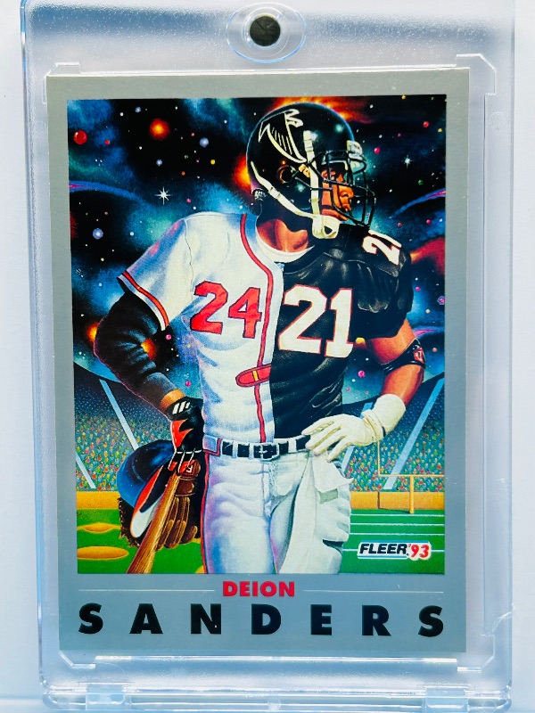 Photo 1 of 699953…Deion Sanders Atlanta’s Finest card 263 in hard plastic case