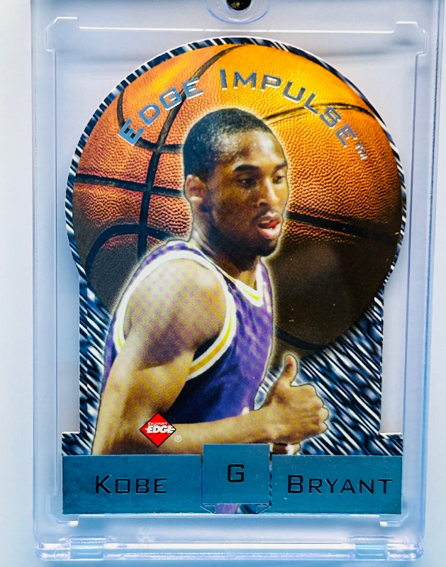 Photo 1 of 699963…Edge Impulse Kobe Bryant diecut card 14  in hard plastic case