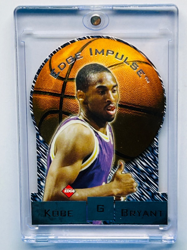 Photo 1 of 699963…Edge Impulse Kobe Bryant diecut card 14  in hard plastic case