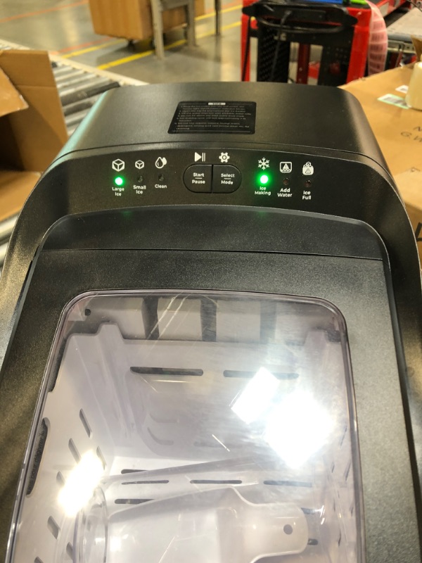 Photo 1 of Freezimer DreamiceX1| Ice Makers Countertop Self-Cleaning, Portable Ice Maker Machine Countertop, 9 Cubes Ready in 7-10 Mins, 2 Size Ice Cubes Bullet Ice Machine | 33lbs/24h Silver
