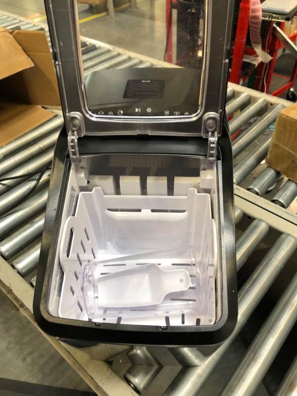Photo 1 of Freezimer DreamiceX1| Ice Makers Countertop Self-Cleaning, Portable Ice Maker Machine Countertop, 9 Cubes Ready in 7-10 Mins, 2 Size Ice Cubes Bullet Ice Machine | 33lbs/24h Silver
