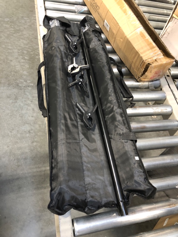 Photo 1 of HYJ-INC 10ft x 8.5ft Adjustable Photography Backdrop Support System Photo Video Studio Muslin Background Stand Kit with Carry Bag