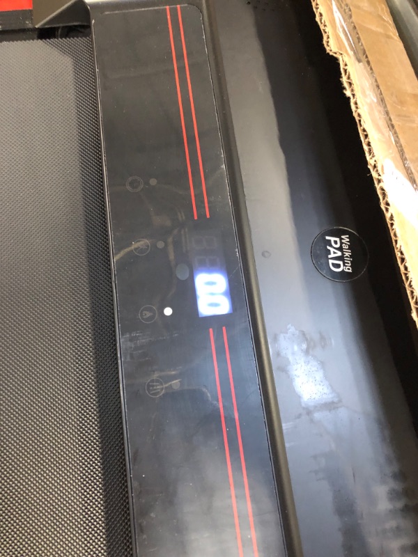 Photo 1 of Sperax Treadmill-Walking Pad-Under Desk Treadmill-2 in 1 Folding Treadmill-Treadmills for Home-Black Red
***Used, but in good condition (just a bit dirty) and functional***
