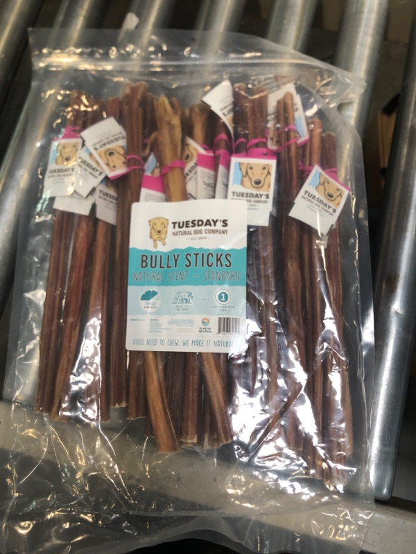 Photo 1 of 12" Stand Bully Stick- Natural Scent (25ct)