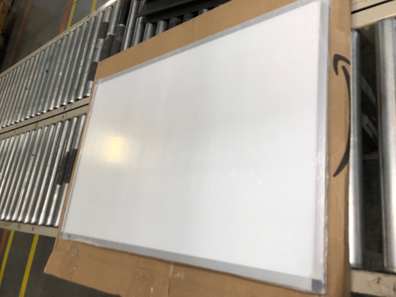 Photo 3 of VIZ-PRO Magnetic Dry Erase Board, 36 X 24 Inches, Silver Aluminium Frame