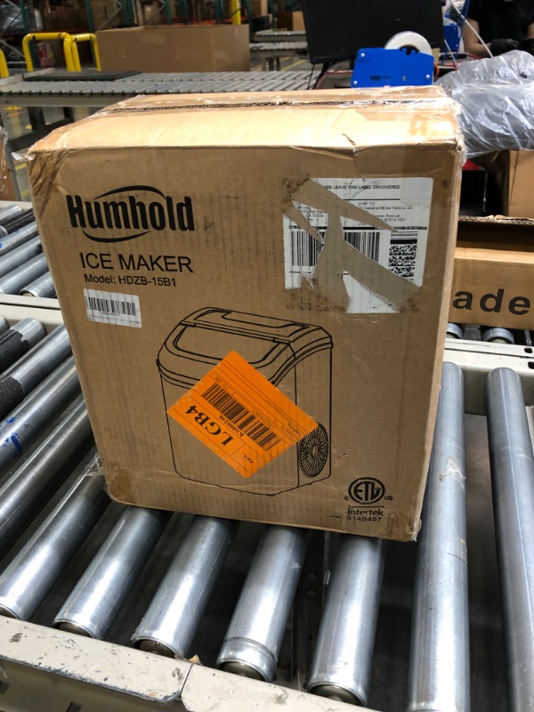 Photo 2 of HUMHOLD Nugget Ice Maker Countertop, 33Lbs Chewable Pebble Ice Per Day, Auto Self Cleaning, Crunchy Pellet Ice Cubes Maker Machine, Portable Compact Design for RV/Home/Kitchen/Office
