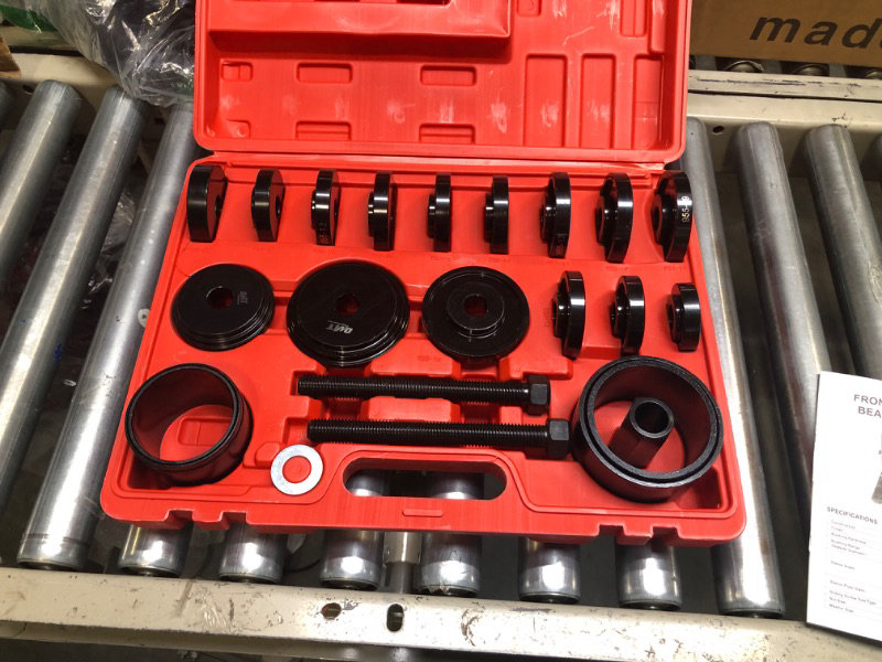 Photo 3 of Orion Motor Tech OMT 23-Piece FWD Front Wheel Drive Bearing Adapters Press Kit & 9-Way Internal/External Slide Hammer Puller Set, Bundle