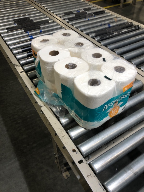 Photo 3 of Angel Soft® Toilet Paper, 16 Mega Rolls = 64 Regular Rolls, 2-Ply Bath Tissue