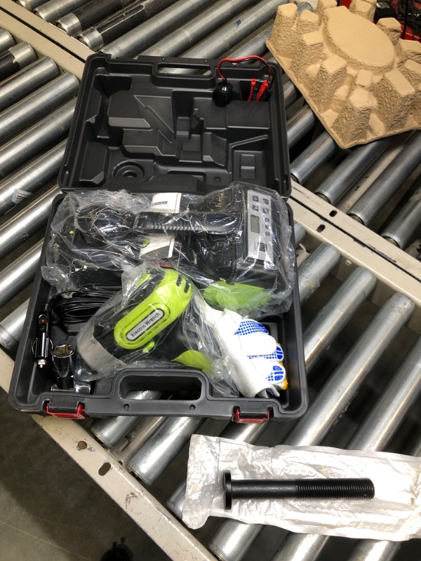Photo 1 of Anbull Electric Car Jack Kit 5 Ton,Hydraulic Car Jack Lift DC12V with Electric Impact Wrench & Inflator for SUV MPV Sedan Truck Tire Change & Garage Repair?Lifting Range 6.1-21.7 inch? 5T
***Missing some accessories***