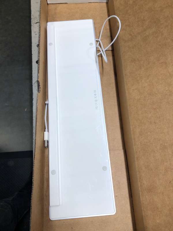 Photo 1 of Apple Aluminum Wired Keyboard MB110LL/A (Renewed)