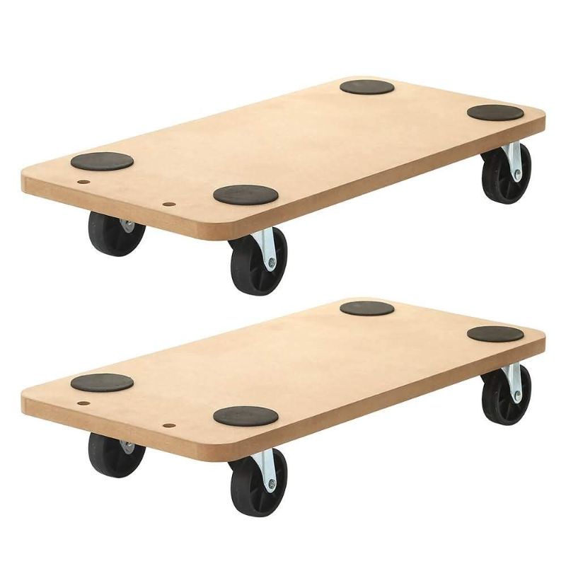 Photo 1 of 
Factorduty 2 Pack of 23 X 11.5 Rectangle Wood Platform Dolly Dollies Furniture Dolly Mover Carrier Dolly Cart 500-LB Load Rating 3 Inch Wheel Pack of 2